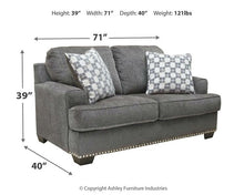Load image into Gallery viewer, Locklin Loveseat