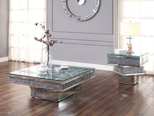 Load image into Gallery viewer, Noralie Mirrored & Faux Diamonds Coffee Table