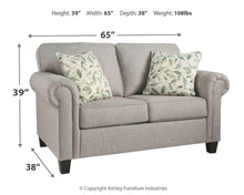 Load image into Gallery viewer, Alandari - Loveseat