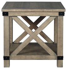 Load image into Gallery viewer, Aldwin - Rectangular End Table - Crossbuck Styling