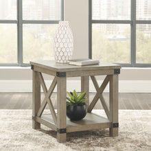 Load image into Gallery viewer, Aldwin - Rectangular End Table - Crossbuck Styling