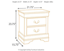 Load image into Gallery viewer, Alisdair - Two Drawer Night Stand
