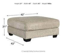 Load image into Gallery viewer, Ardsley - Oversized Accent Ottoman