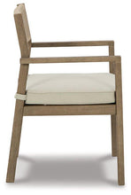 Load image into Gallery viewer, Aria Plains Arm Chair with Cushion (Set of 2)