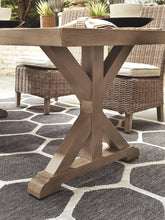 Load image into Gallery viewer, Beachcroft - Rect Dining Table W/umb Opt