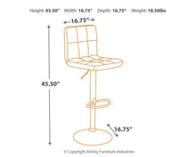 Load image into Gallery viewer, Bellatier - Tall Uph Swivel Barstool(2/cn)