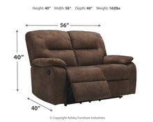 Load image into Gallery viewer, Bolzano - Reclining Loveseat