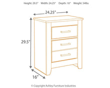 Load image into Gallery viewer, Brinxton - Two Drawer Night Stand