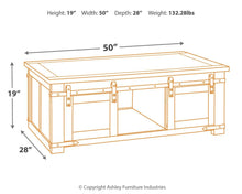 Load image into Gallery viewer, Budmore - Rectangular Cocktail Table