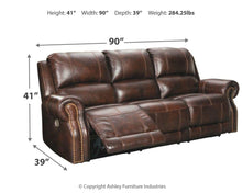 Load image into Gallery viewer, Buncrana - Pwr Rec Sofa With Adj Headrest