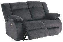 Load image into Gallery viewer, Burkner - Reclining Power Loveseat