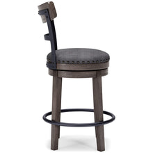 Load image into Gallery viewer, Caitbrook - Uph Swivel Barstool (1/cn)