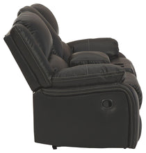 Load image into Gallery viewer, Calderwell - Dbl Rec Loveseat W/console
