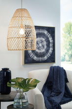Load image into Gallery viewer, Calett - Rattan Pendant Light (1/cn)