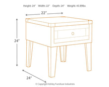 Load image into Gallery viewer, Chazney - Rectangular End Table