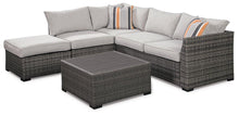 Load image into Gallery viewer, Cherry Point 4-piece Outdoor Sectional Set