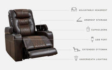 Load image into Gallery viewer, Composer - Pwr Recliner/adj Headrest