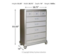 Load image into Gallery viewer, Coralayne - Five Drawer Chest