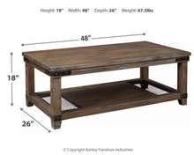 Load image into Gallery viewer, Danell - Rectangular Cocktail Table