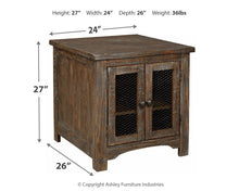 Load image into Gallery viewer, Danell - Rectangular End Table