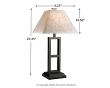 Load image into Gallery viewer, Deidra - Metal Table Lamp (2/cn)