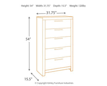 Load image into Gallery viewer, Derekson - Five Drawer Chest