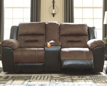 Load image into Gallery viewer, Earhart - Dbl Rec Loveseat W/console