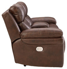 Load image into Gallery viewer, Edmar - Pwr Rec Loveseat/con/adj Hdrst