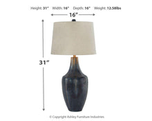 Load image into Gallery viewer, Evania - Metal Table Lamp (1/cn)