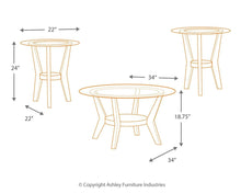 Load image into Gallery viewer, Fantell - Occasional Table Set (3/cn)