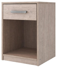 Load image into Gallery viewer, Flannia - Gray - One Drawer Night Stand