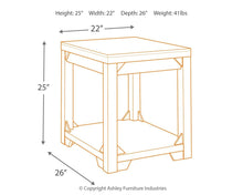 Load image into Gallery viewer, Fregine - Rectangular End Table