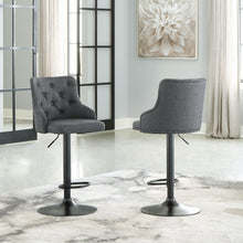 Load image into Gallery viewer, Gaddison - Tall Uph Swivel Barstool(2/cn)