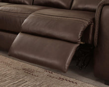 Load image into Gallery viewer, Alessandro Walnut Power Reclining Sofa
