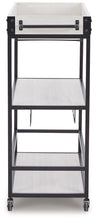 Load image into Gallery viewer, Bayflynn White/Black Bar Cart