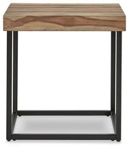 Load image into Gallery viewer, Bellwick Natural/Black End Table