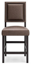 Load image into Gallery viewer, Benmara Brown/Dark Brown Counter Height Bar Stool