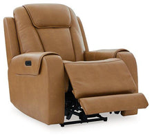 Load image into Gallery viewer, Card Player Cappuccino Power Recliner