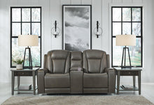 Load image into Gallery viewer, Card Player Smoke Power Reclining Loveseat