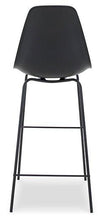 Load image into Gallery viewer, Forestead Black Bar Height Bar Stool (Set of 2)