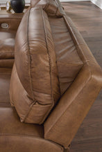 Load image into Gallery viewer, Game Plan Caramel Power Reclining Loveseat