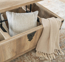 Load image into Gallery viewer, Calaboro Light Brown Lift-Top Coffee Table