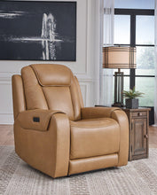 Load image into Gallery viewer, Card Player Cappuccino Power Recliner