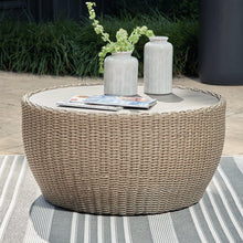 Load image into Gallery viewer, Danson Beige Outdoor Coffee Table