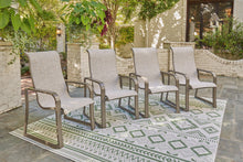 Load image into Gallery viewer, Beach Front Beige Sling Arm Chair (Set of 4)