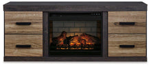 Load image into Gallery viewer, Harlinton 60" TV Stand with Electric Fireplace