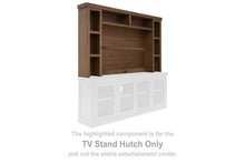Load image into Gallery viewer, Boardernest Brown TV Stand Hutch