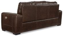 Load image into Gallery viewer, Alessandro Walnut Power Reclining Sofa