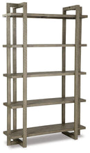 Load image into Gallery viewer, Bergton Distressed Gray Bookcase