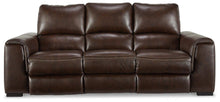 Load image into Gallery viewer, Alessandro Walnut Power Reclining Sofa
